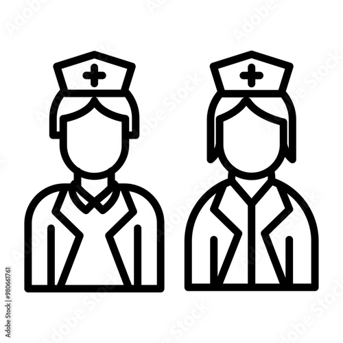 Nurse Practitioner icon style