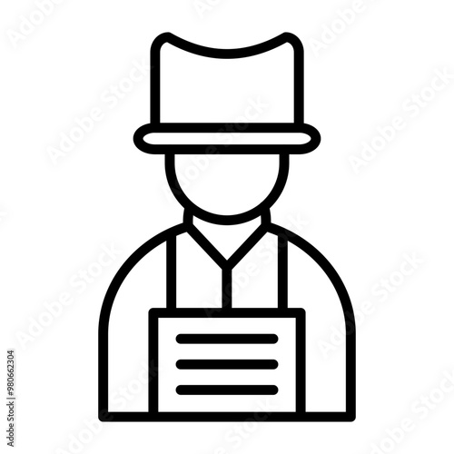 Park Ranger Male icon style