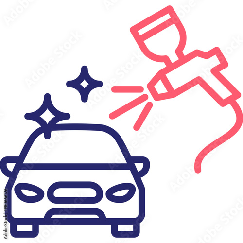 Car Painting Icon