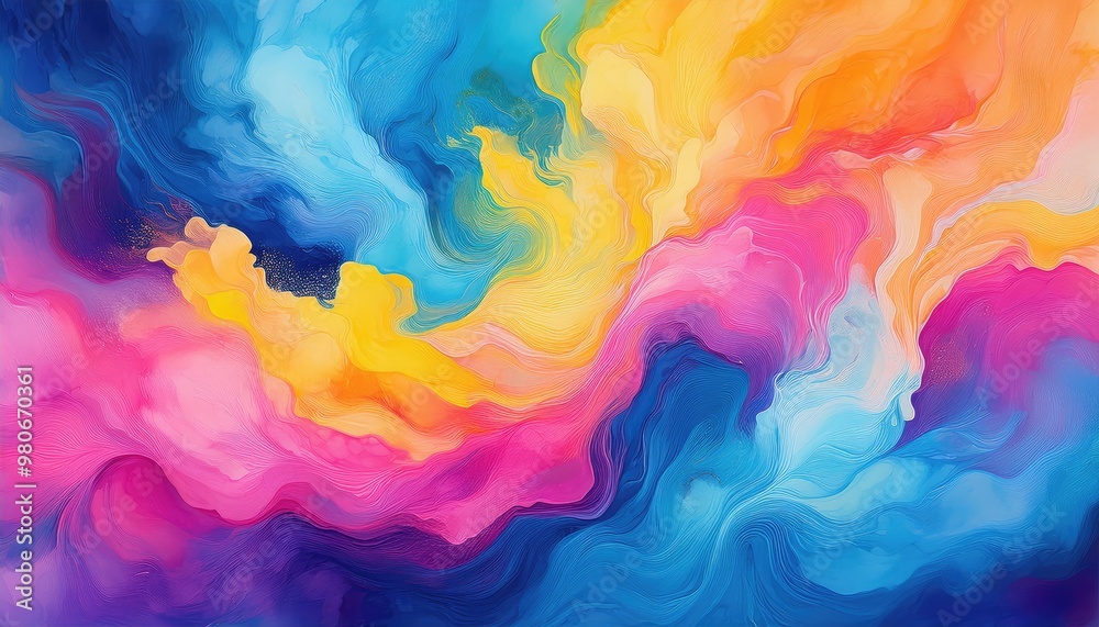 Abstract colorful art background Abstract colorful art background