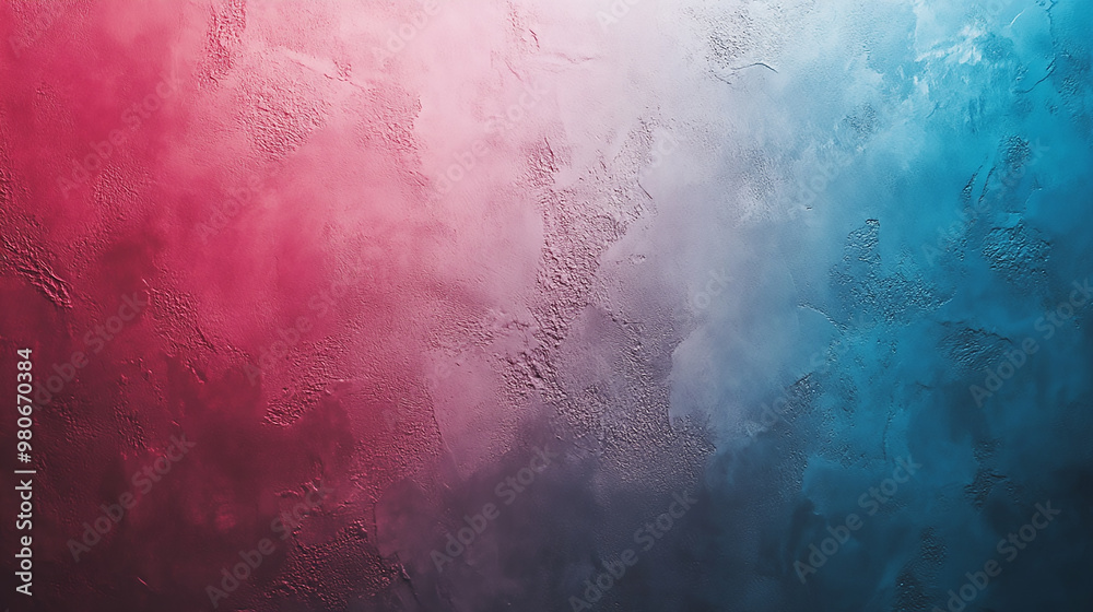 Fototapeta premium Spectral Radiance of Colorful Fog Evoking the Surreal Beauty of an Aurora Borealis Phenomenon in the Night Sky