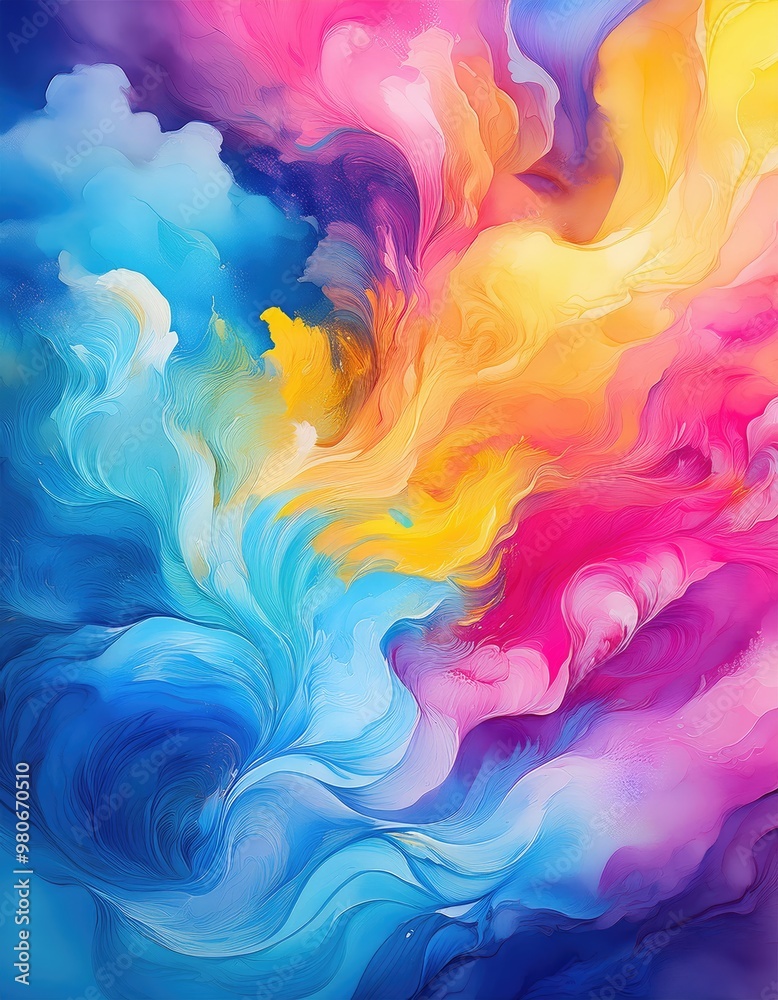 Abstract colorful art Abstract colorful art