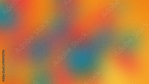 Multicolored Gradient Background with a Grainy Texture