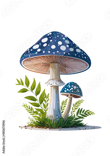 Fliegenpilz_03_blau