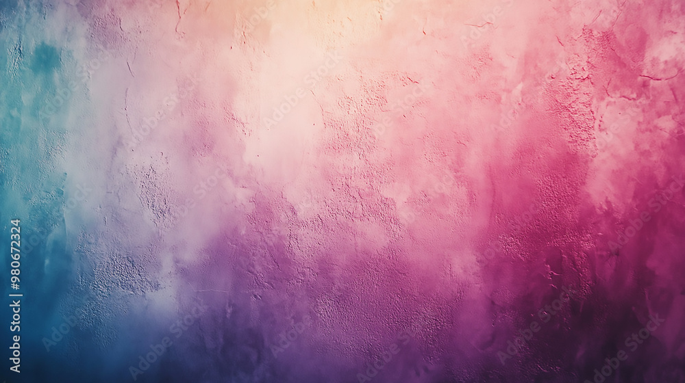 Fototapeta premium Vibrant and colorful abstract cloud formation artwork. 