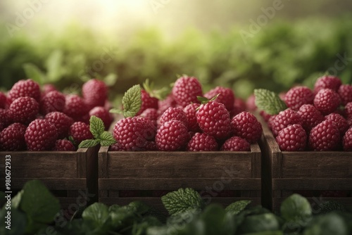 Rustic Wooden Crate with Freshly Harvested Rass Surrounded by Natural Elements, Showcasing the Beauty of Farm-to-Table Produce in a Cozy, Organic Setting