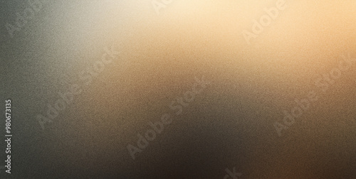 Golden Color Gradient Background with a Grainy Texture