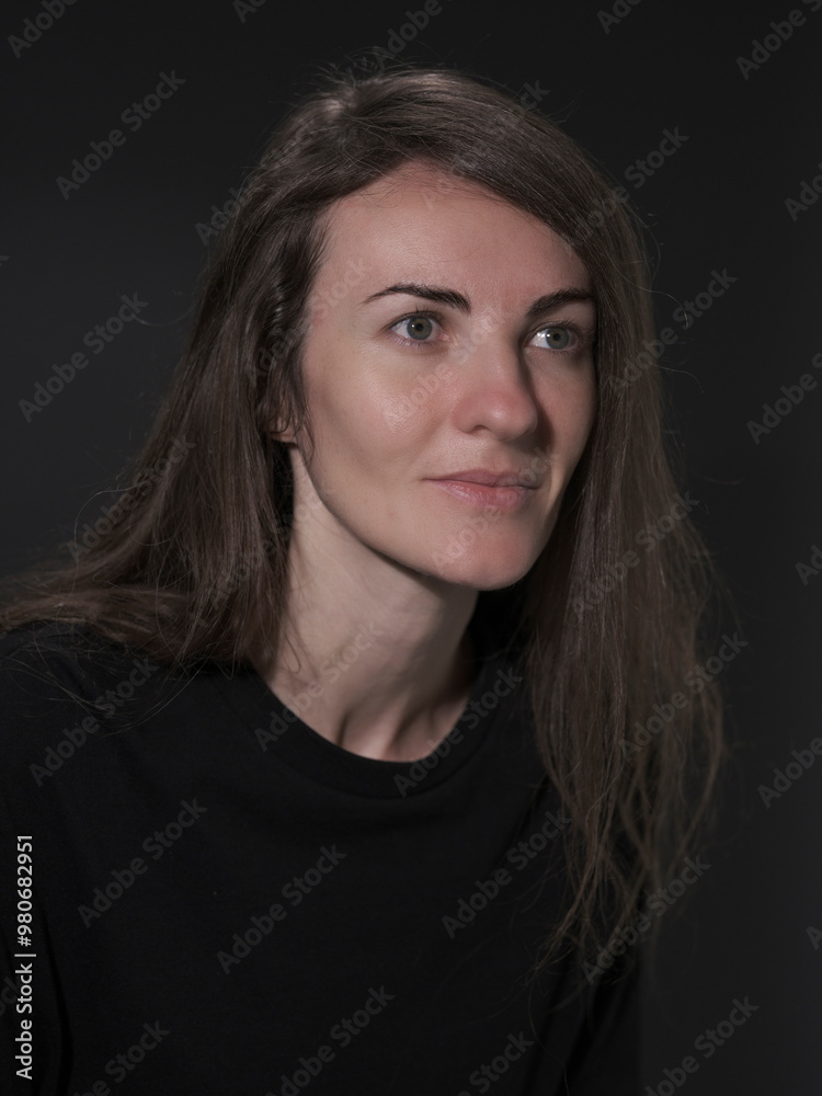 portrait of a young woman portrait of a young woman