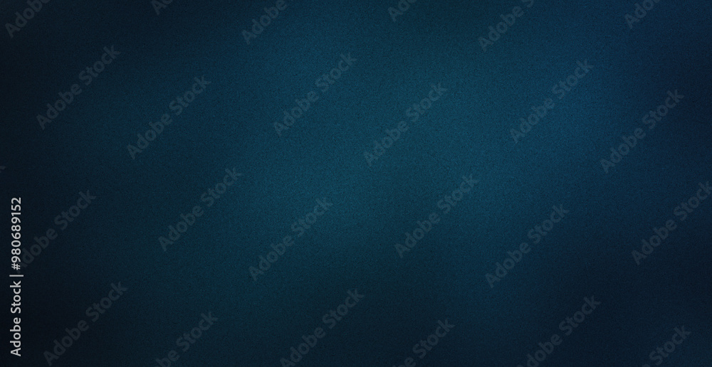 Deep Blue Colors Gradient Background with a Grainy Texture