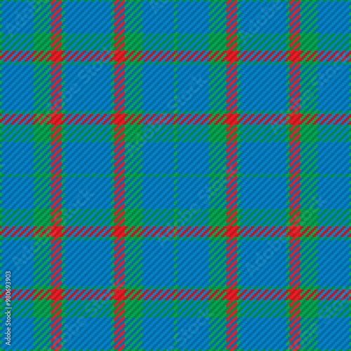 Seamless pattern of scottish tartan plaid. Repeatable background with check fabric texture. Vector backdrop striped textile print.