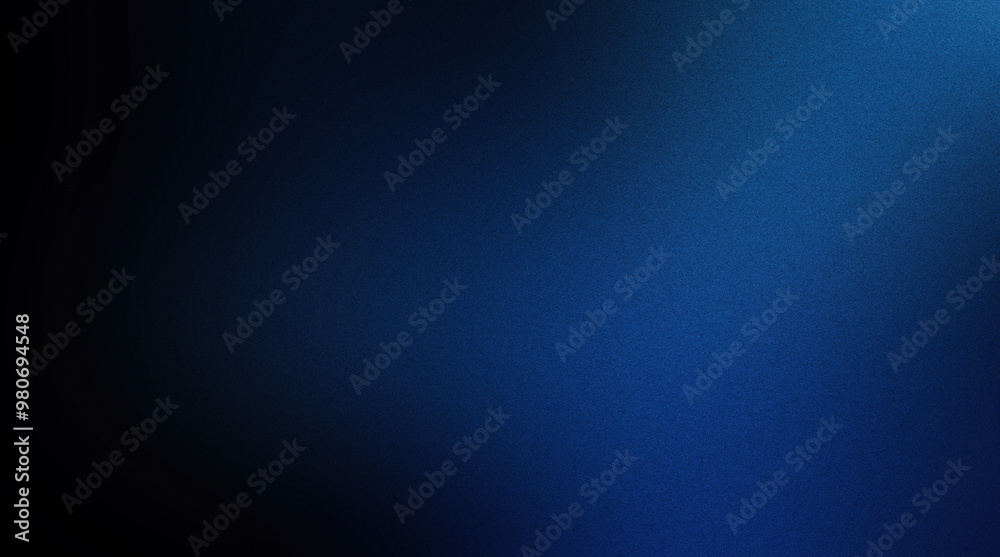 Obraz premium Deep Blue Colors Gradient Background with a Grainy Texture