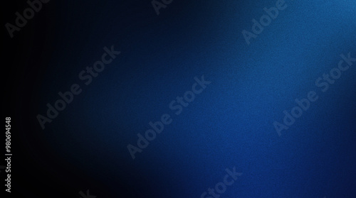 Deep Blue Colors Gradient Background with a Grainy Texture