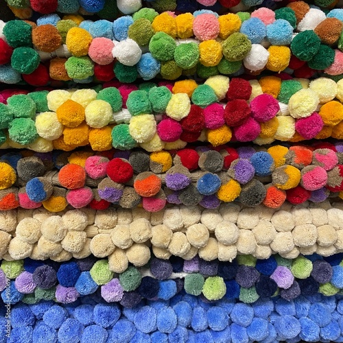 Colourful fabric