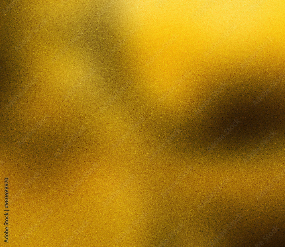 Fototapeta premium Golden Color Gradient Background with a Grainy Texture