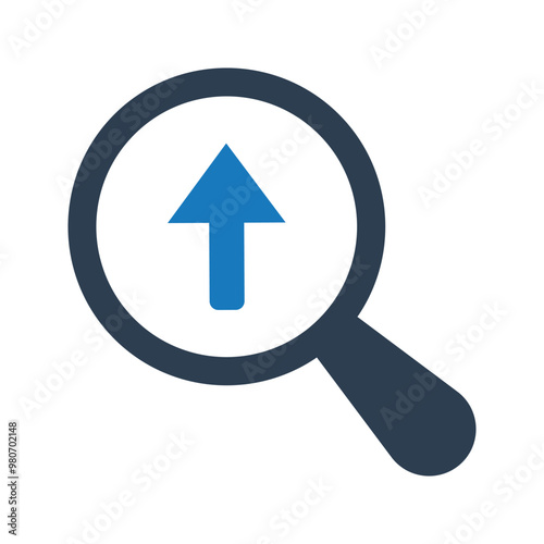 Upload search icon