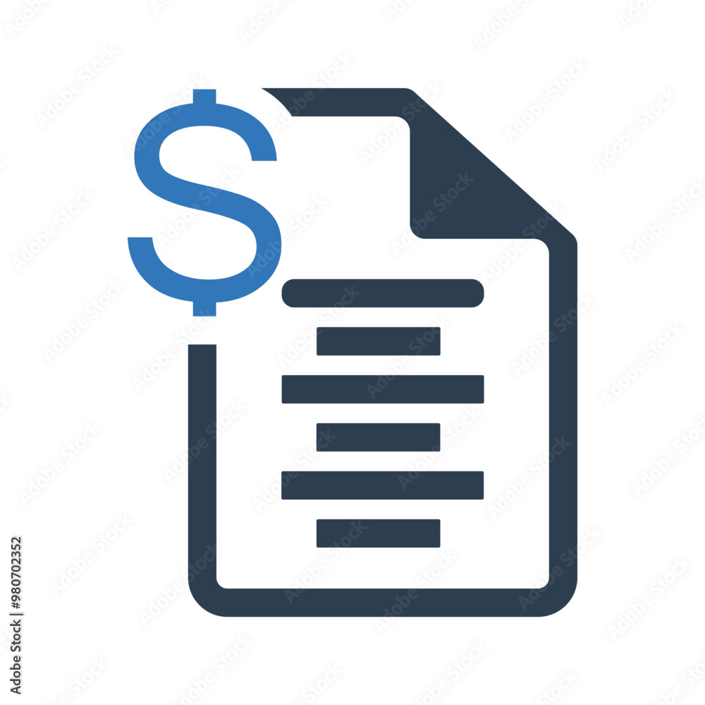 Document business icon Document business icon