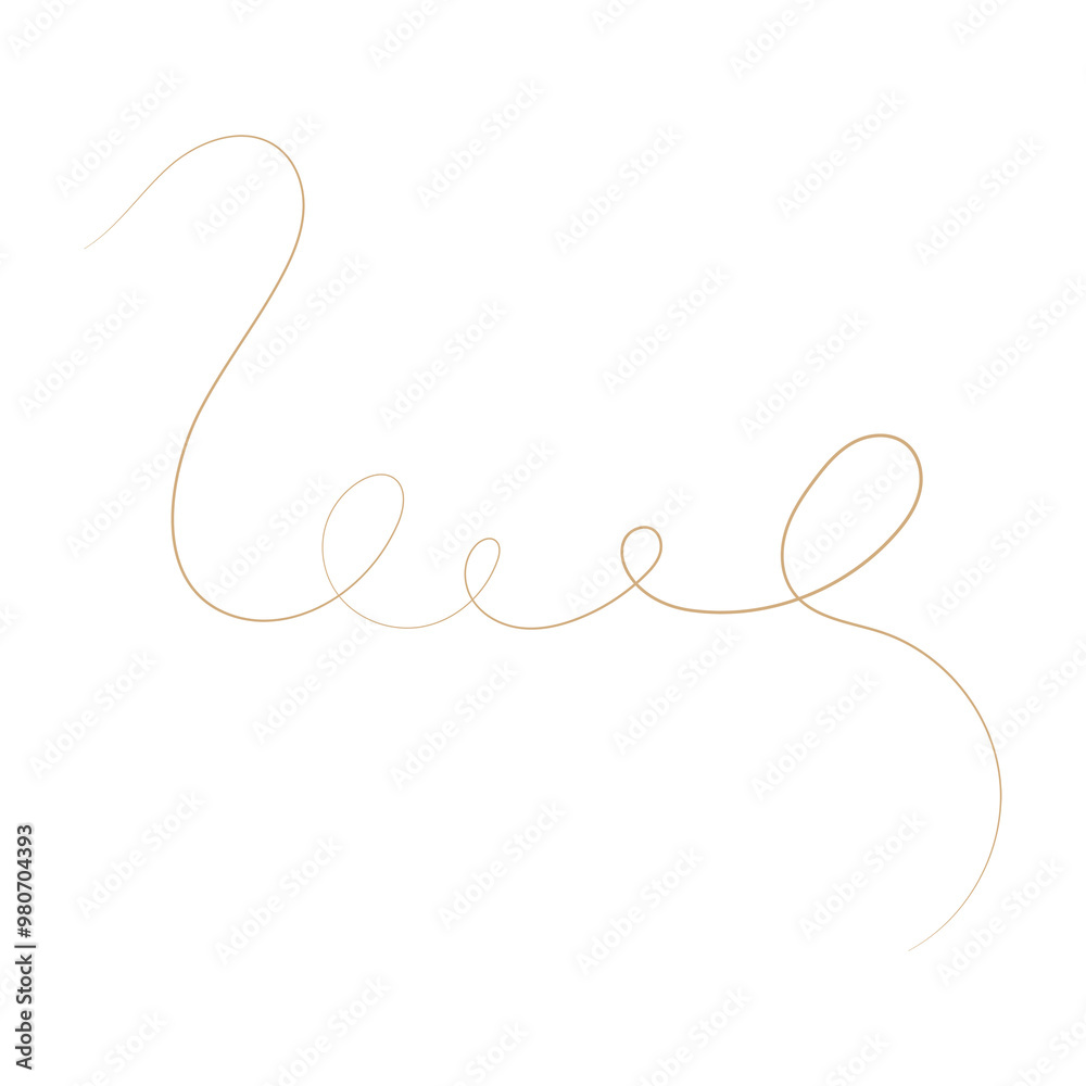 Squiggle line png sticker on transparent background Squiggle line png sticker on transparent background