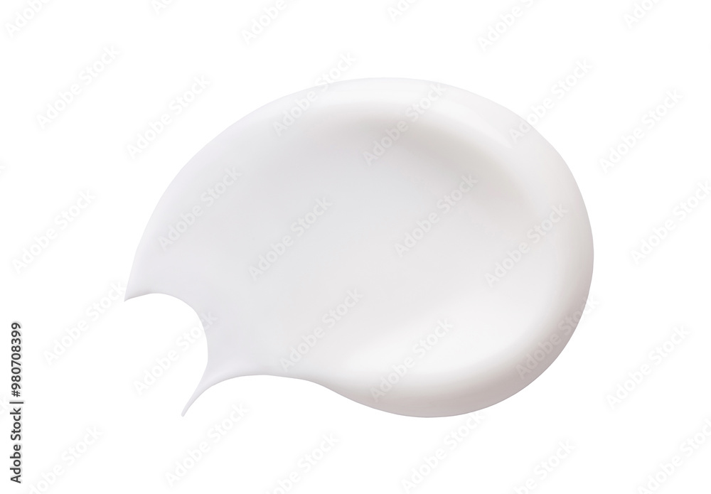 texture of a cosmetic smear of cream on a white background cosmetic products texture of a cosmetic smear of cream on a white background cosmetic products