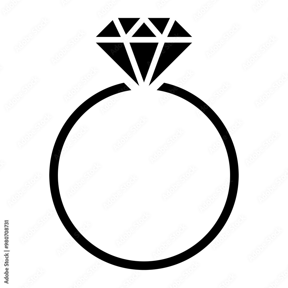 Diamond icon png wedding ring, transparent background Diamond icon png wedding ring, transparent background