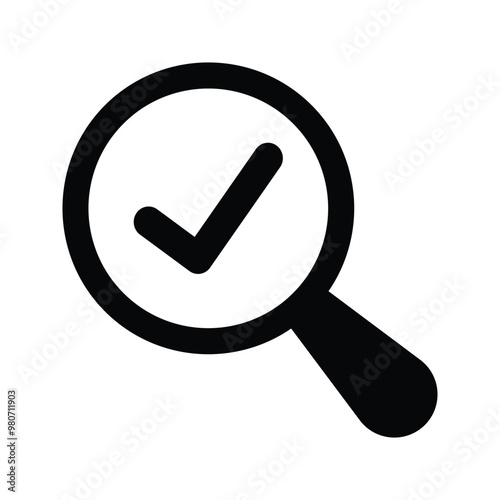 Search approve icon