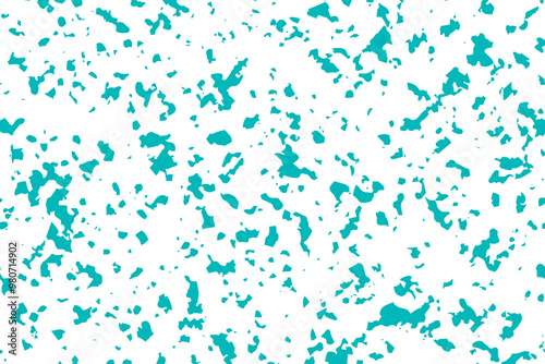 Green terrazzo transparent png layer for marble background design