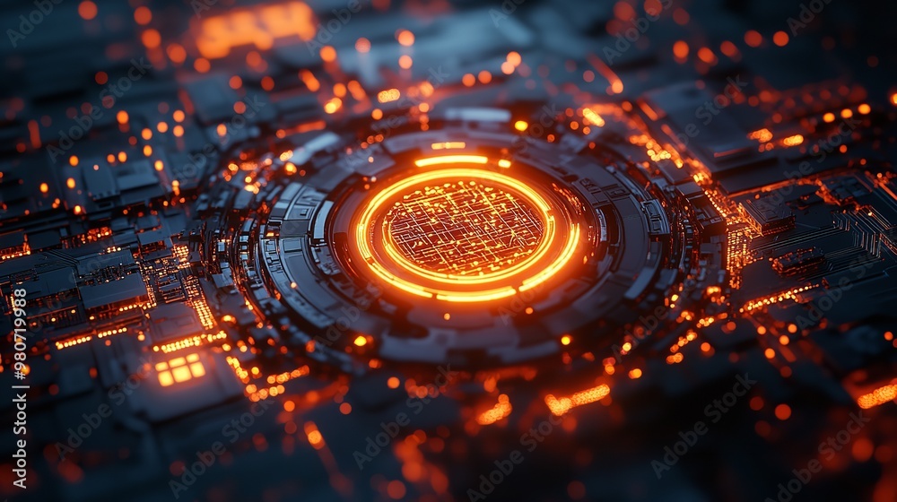 Abstract Technology Interface. Abstract Technology Interface.