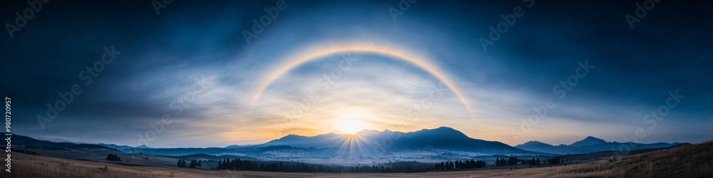 majestic sunrise landscape over mountains majestic sunrise landscape over mountains