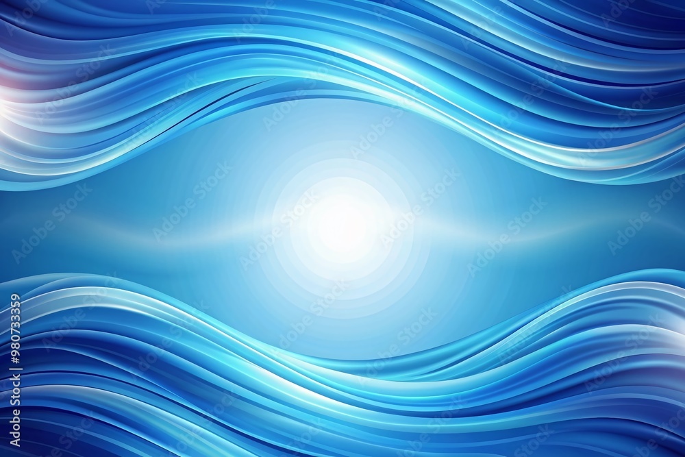 Blue abstract wave background with white background. ai generative. Blue abstract wave background with white background. ai generative.