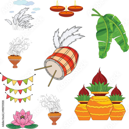 Celebration of the biggest festival in India where all people participate