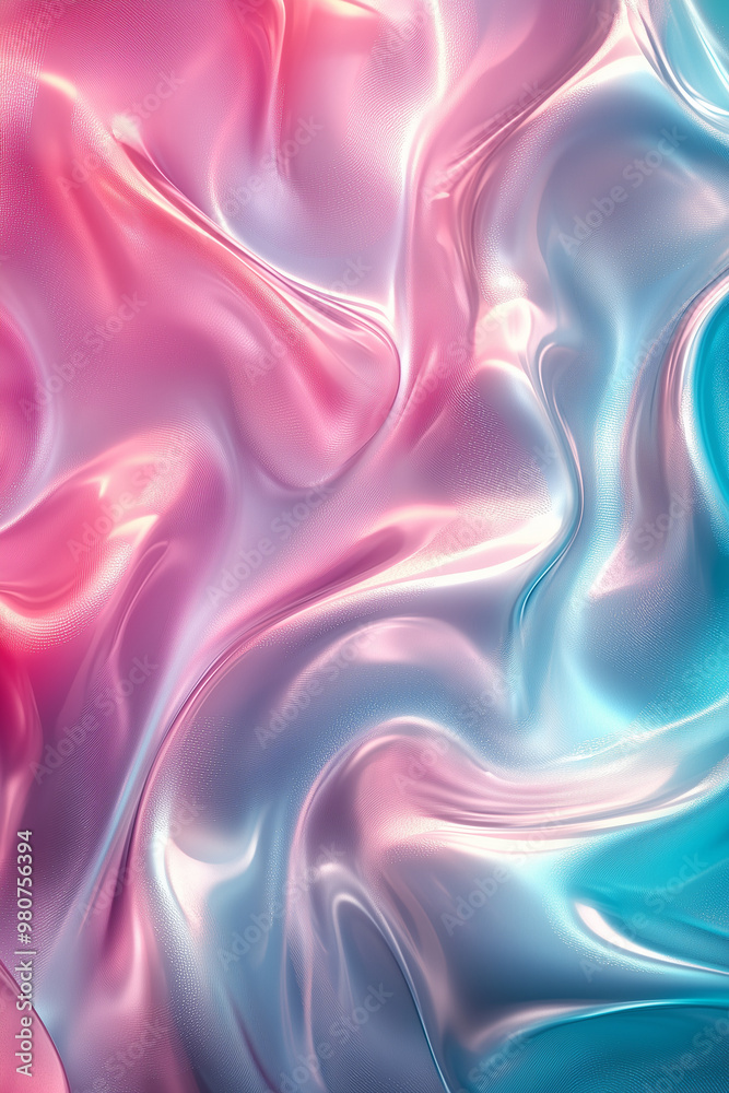 Fototapeta premium abstract background with satin waves