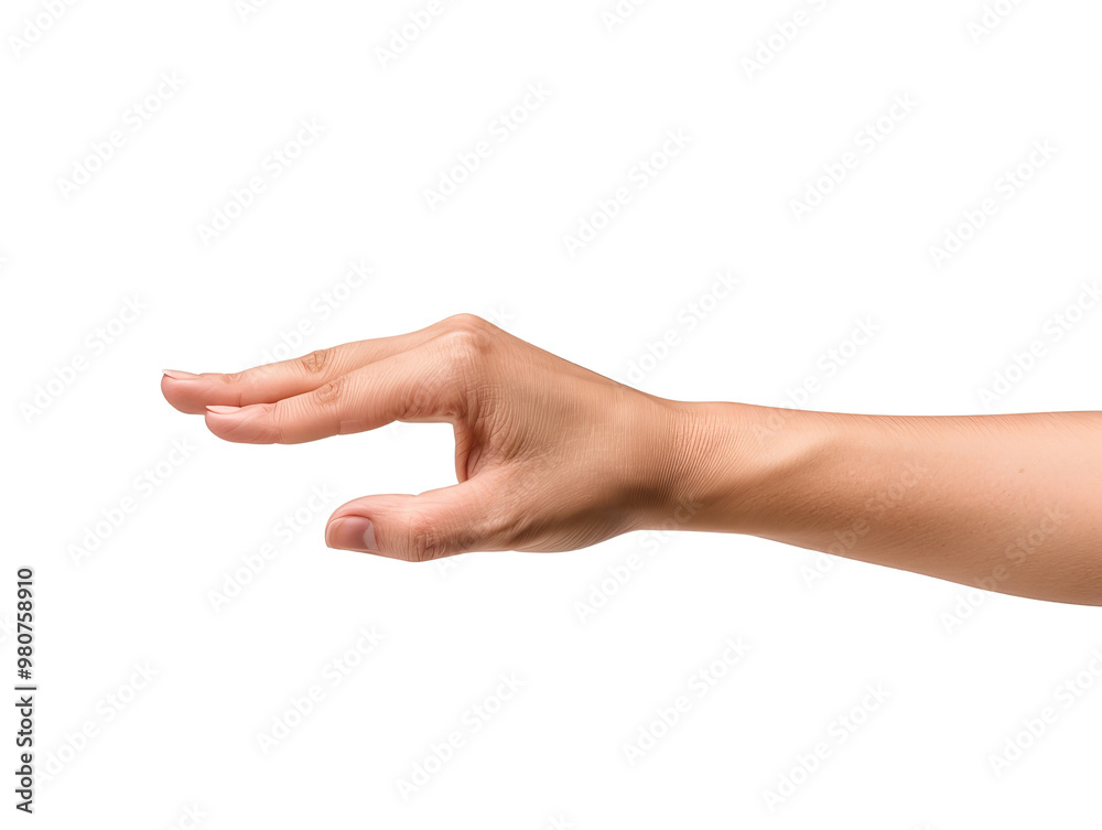 A human hand reaching out, symbolizing connection, invitation, or request. Ideal for concepts of communication and interaction.