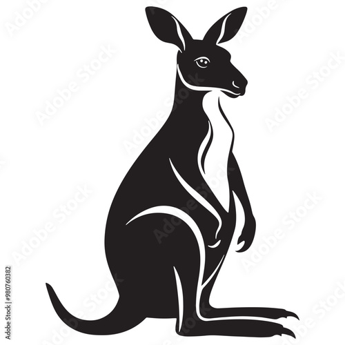 Kangaroo Silhouettes and Illustrations, A Complete Collection