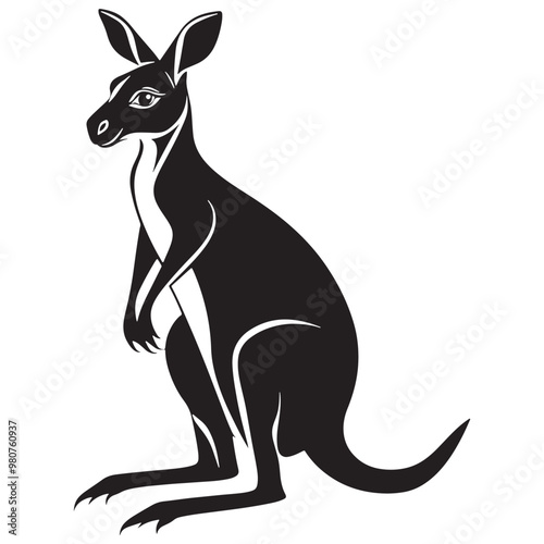 Kangaroo Silhouettes and Illustrations, A Complete Collection