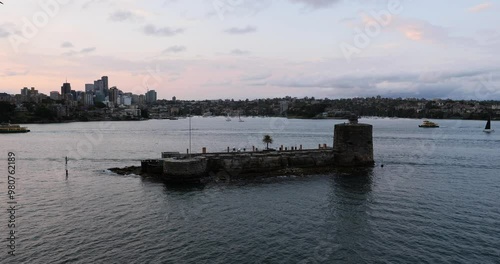 Fort Denison part of the Sydney Harbour National Park, Pinchgut Island,Sydney, Australia. photo