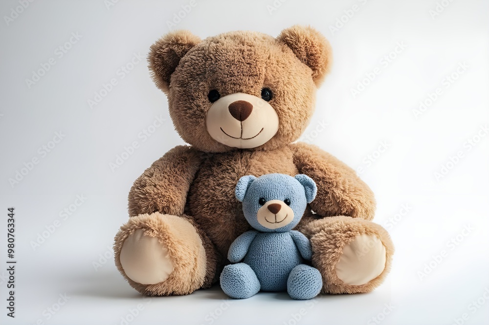 a two teddy bears sitting together
a two teddy bears sitting together