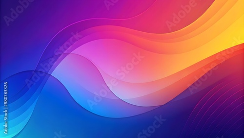 modern gradient abstract background. Generative AI