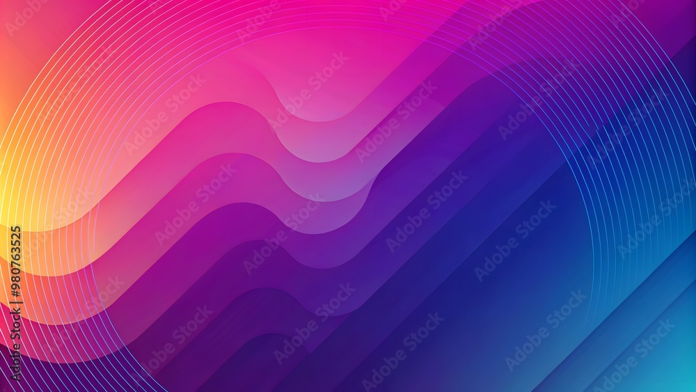 Obraz premium modern gradient abstract background. Generative AI
