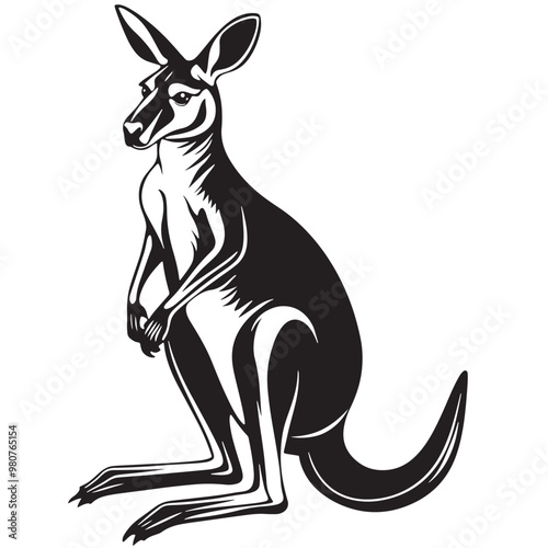 Kangaroo Silhouettes and Illustrations, A Complete Collection