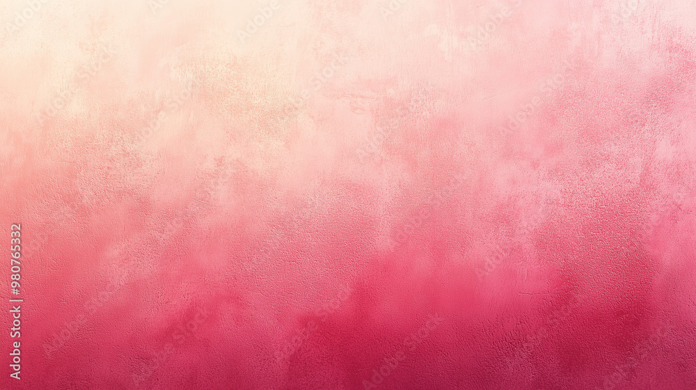 Fototapeta premium Warm Pink Gradient With Rough Surface Texture