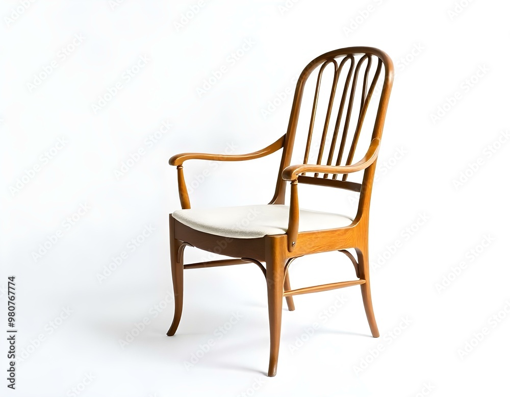 Fototapeta premium chair on white