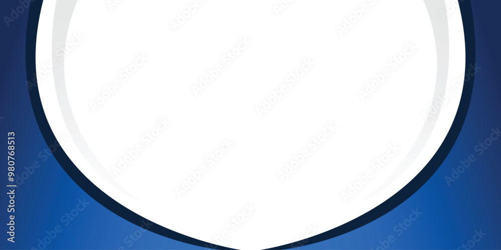 Modern blue white abstract banner background vector with blue curve and copy space Modern blue white abstract banner background vector with blue curve and copy space