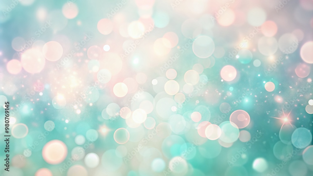 Softly blurred background features gentle, creamy hues of pale pink, baby blue, and mint green, evoking a sense of serene calmness and whimsy. Softly blurred background features gentle, creamy hues of pale pink, baby blue, and mint green, evoking a sense of serene calmness and whimsy.