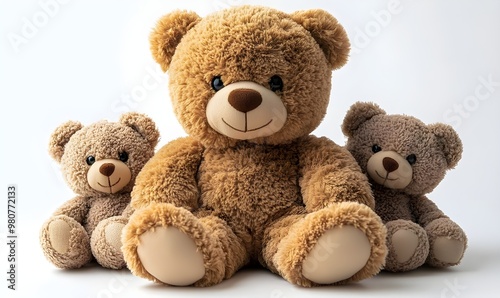 a group of teddy bears 