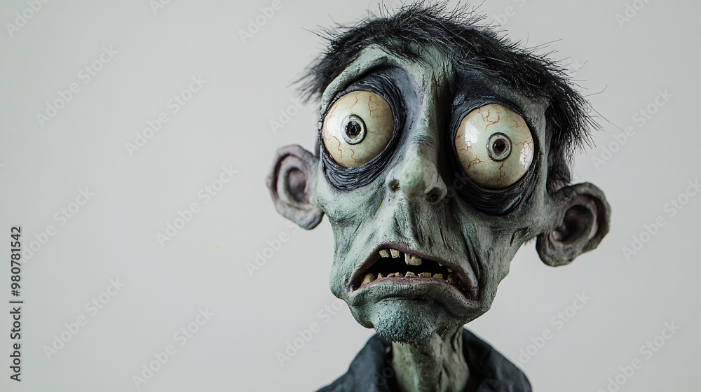 Obraz premium a ghoul with big eyes