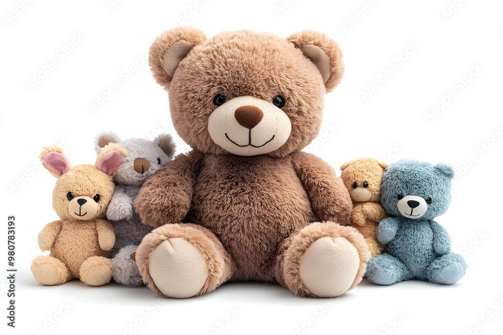 a group of teddy bears
a group of teddy bears