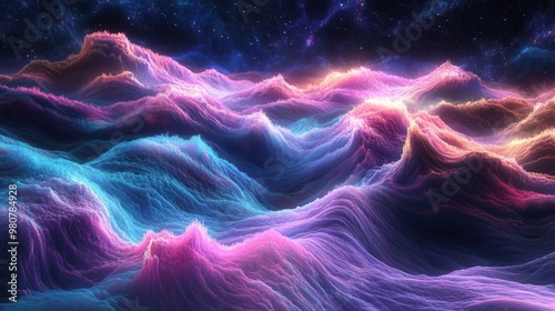 Vibrant Cosmic Waves in Abstract Universe