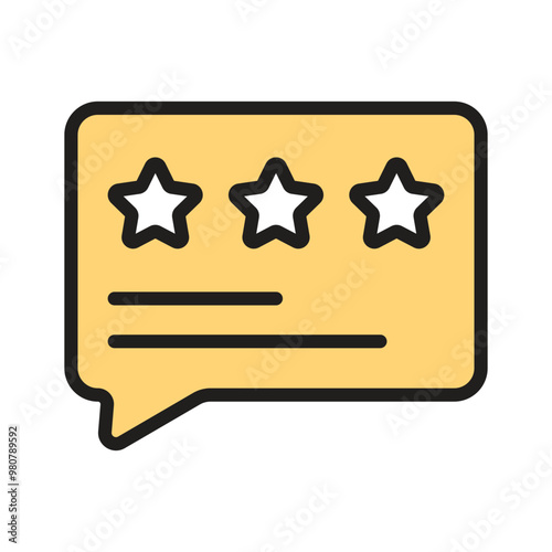 Collect opinions with this feedback icon for user reviews and ratings