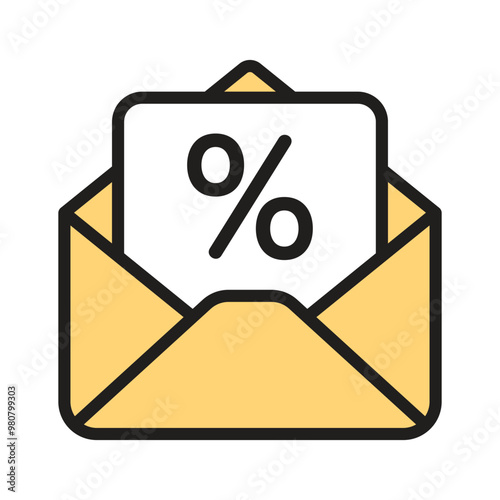 Voucher icon for promotions, discounts, and redeemable offers
