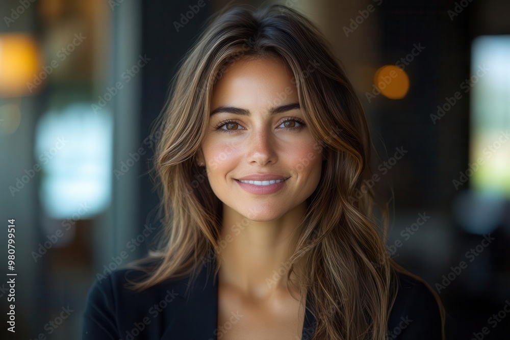 Radiant Smile: A Portrait of Feminine Grace and Natural Beauty Radiant Smile: A Portrait of Feminine Grace and Natural Beauty