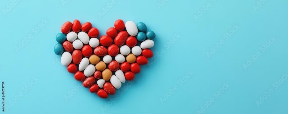 Heart health and unsaturated lipid molecules, colorful molecular structure, promoting cardiovascular wellness Heart health and unsaturated lipid molecules, colorful molecular structure, promoting cardiovascular wellness